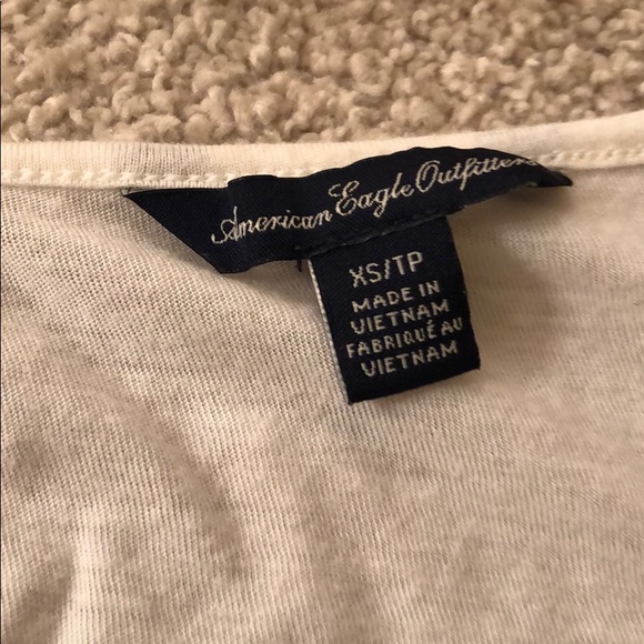 WHITE EMBELLISHED AMERICAN EAGLE TOP - Picture 3 of 3